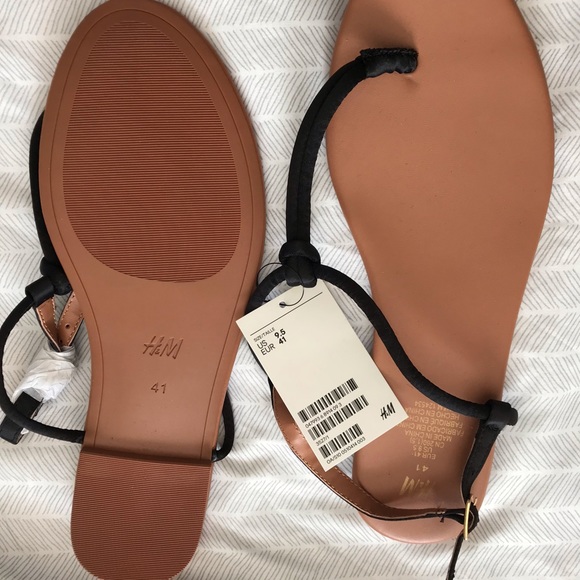 BNWT H&M Sandals Size 9.5/41 - Picture 2 of 2